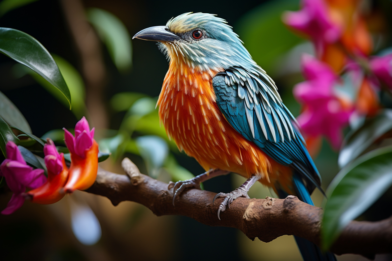 Las aves emblemáticas de la fauna de las selvas tropicales